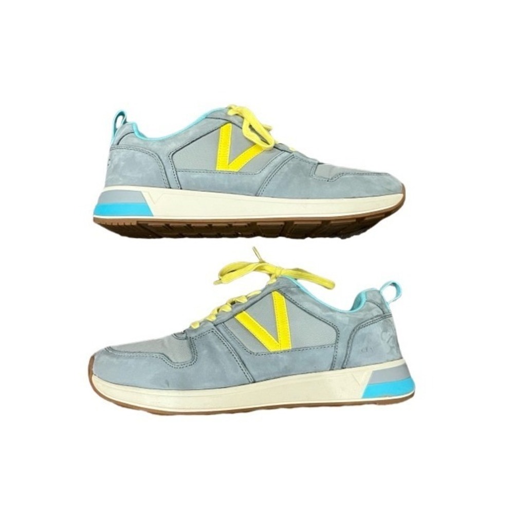 Vionic Rechelle Orthotic Nubuck Leather Walking Sneakers Size 8.5 Comfort Travel
